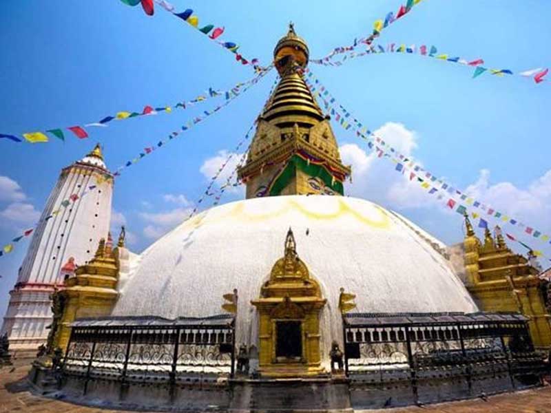 ieff nepal tour: swayambhunath Temple