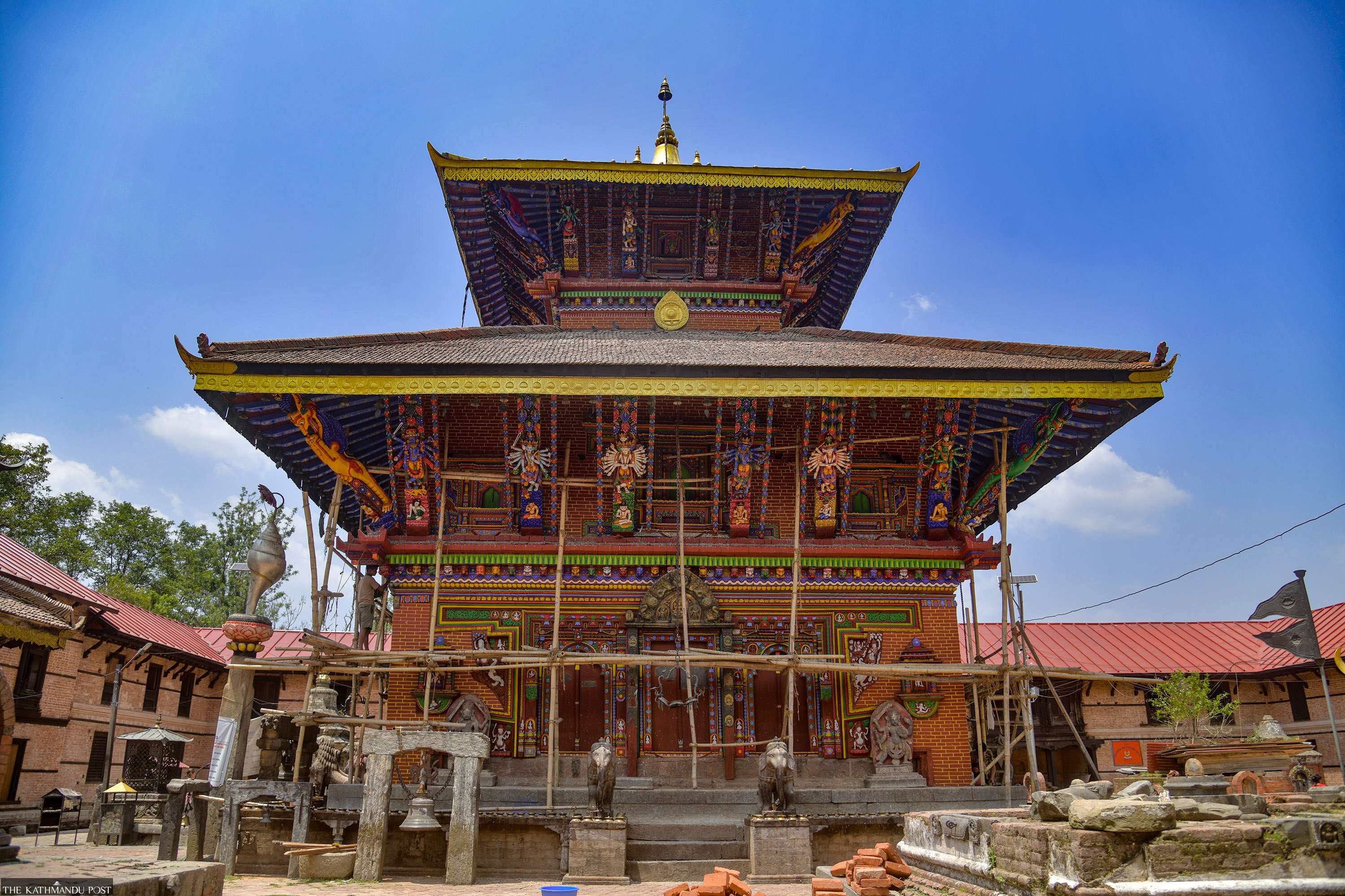 ieff nepal tour: swayambhunath Temple